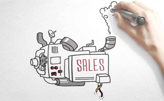 Animated ‘Sales Club’ promo